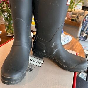 Hunter Classic Blue/gray Waterproof Boots